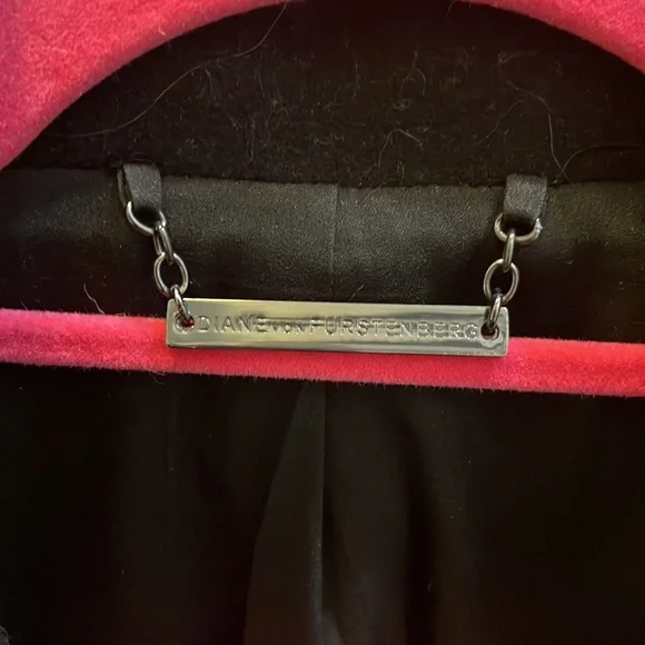 Diane von Furstenberg Lulu Wool Coat in size 2 - Picture 3 of 4
